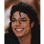 Photo of Michael Jackson.