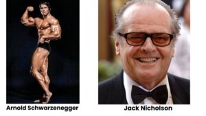 Arnold Schwarzenegger & Jack Nicholson "Photo" 