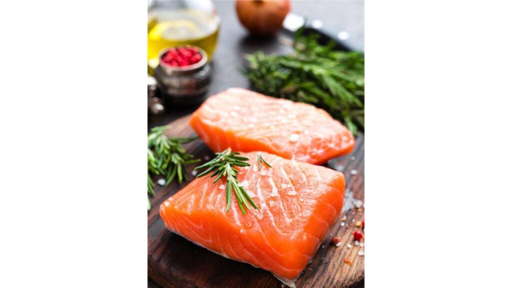 Salmon is a good source of omega-3 fatty acids which helps in reducing gyno. 