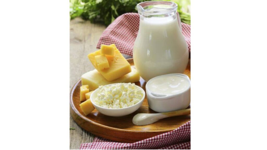 Dairy products contain high levels of calcium, which can stimulate the production of estrogen in the body.